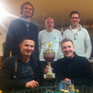 Ralf und Romano Reuter - Gewinner der Tandem-Pokermeisterschaft 2015